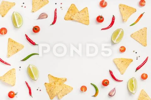 Mexican Food preparation cooking concept Stock Photos