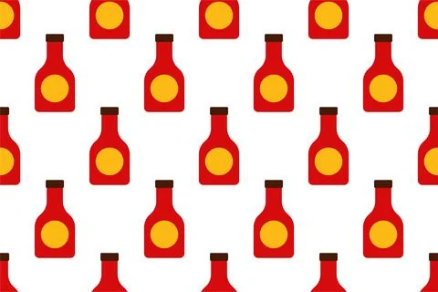 Mexican food seamless pattern background template Illustrazione stock