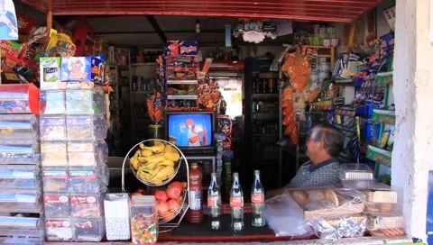 Mexican Grocery 2 Stock Footage 1134484