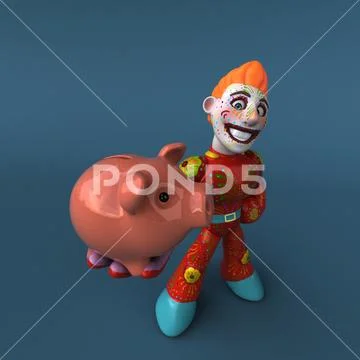 Mexican hero - 3D Illustration Stock Illustration