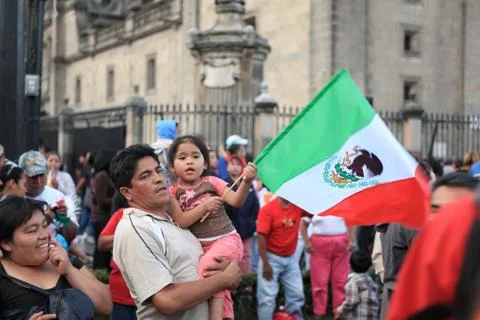 Mexican Independence celabration Stock Photos