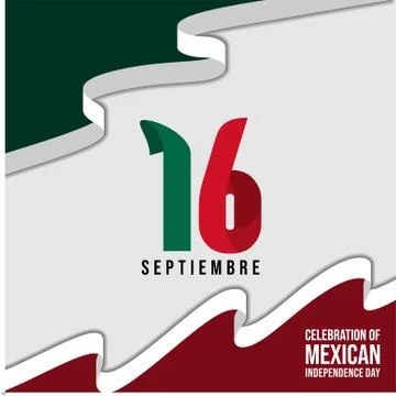 Mexican Independence Day Stock Illustration