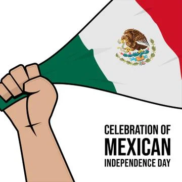 Mexican Independence Day Stock Illustration
