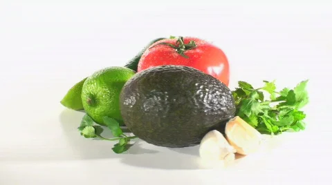 Mexican ingredients loop - HD  Stock Footage 369725