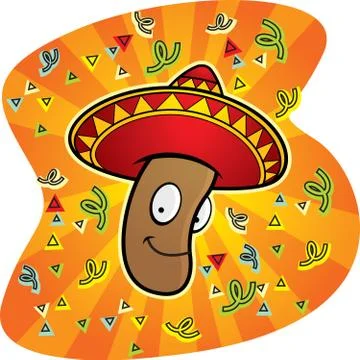 Mexican Jumping Bean Stock Illustration