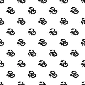 Mexican kingsnake pattern vector seamless Stockillustratie
