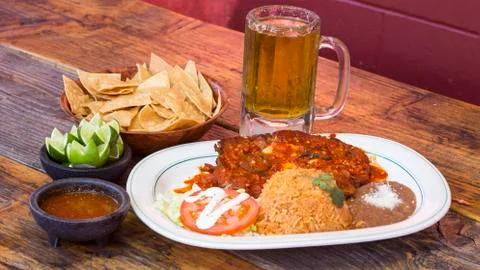 Mexican meal Foto stock
