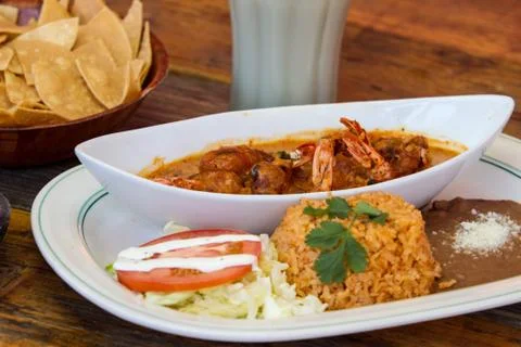 Mexican meal Foto stock