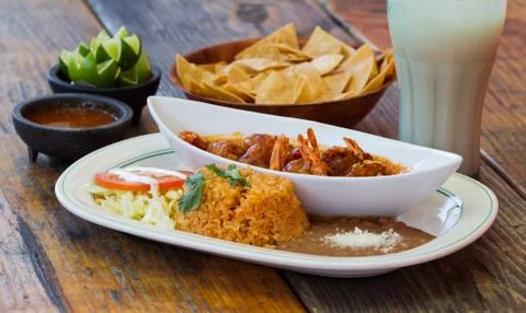 Mexican meal Foto stock