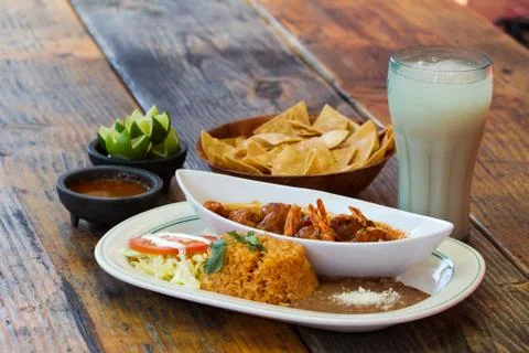 Mexican meal Foto stock