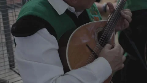 Mexican music mandolin Video stock 153108737