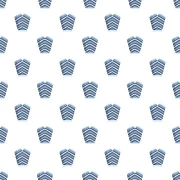 Mexican native poncho fabric pattern design Stock Illustration