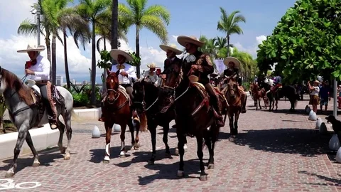 Mexican Parade Stock Footage 81154930