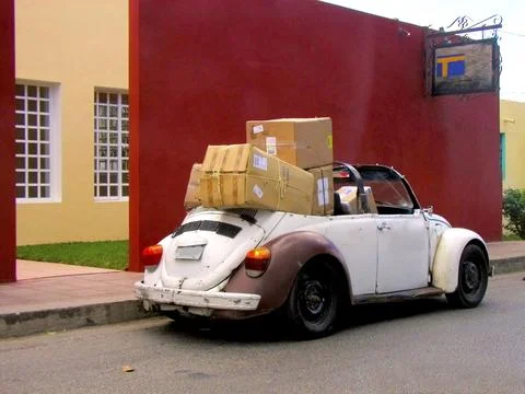 Mexican parcel service 写真素材