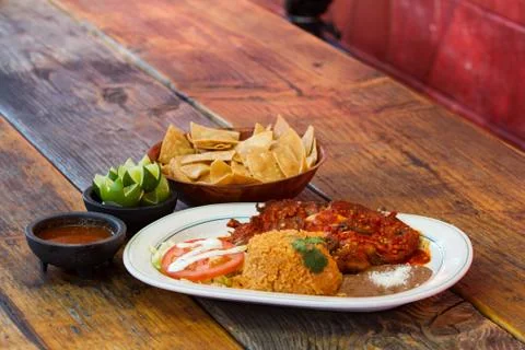 Mexican Platter Foto stock