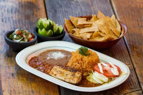 Mexican Platter Foto stock