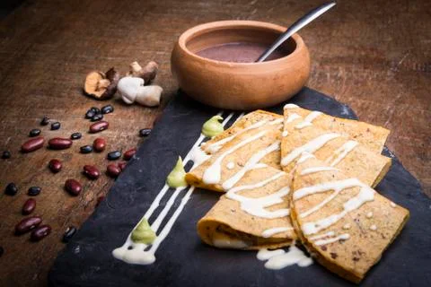 Mexican Quesadilla Stock Photos