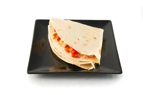 Mexican quesadilla. Stock Photos