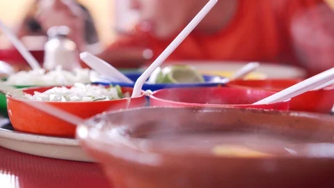 Mexican restaurant  03 Stock Footage 104829395