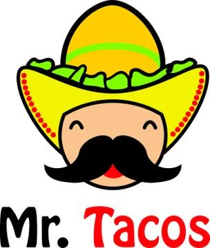 Mexican Restaurant logo - Vector Stock Illustration