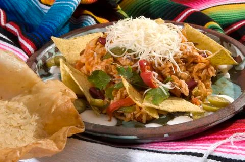 Mexican risotto Stock Photos