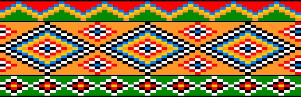 Mexican seamless pattern Stock Illustration