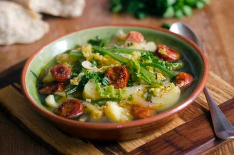 Mexican soup Stock Photos
