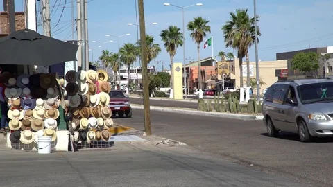Mexican Street View Stock Footage 76106547