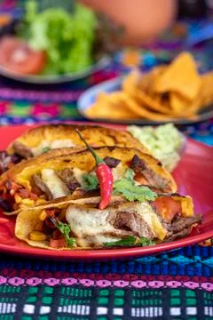 Mexican tacos Stock Photos