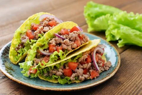 Mexican tacos Stock Photos