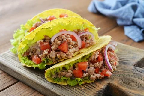 Mexican tacos Stock Photos