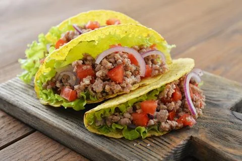 Mexican tacos Stock Photos