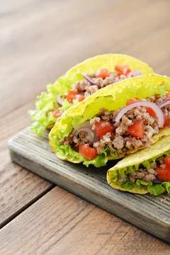 Mexican tacos Stock Photos