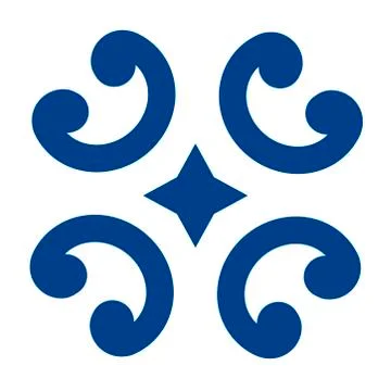 Mexican talavera tile pattern. Ornament in traditional style from Puebla in 스톡 일러스트