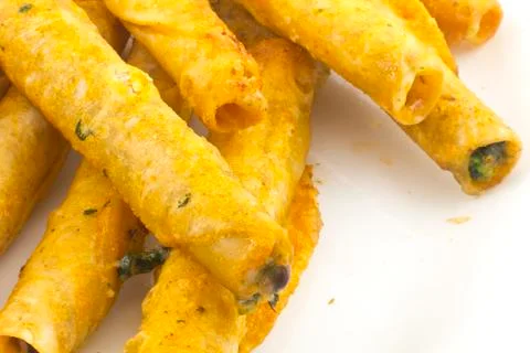 Mexican taquitos Stock Photos