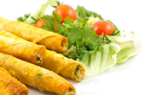 Mexican taquitos Stock Photos
