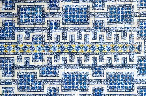 Mexican tile background Stock Photos