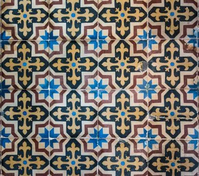Mexican tile background Stock Photos