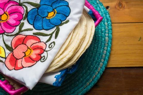 Mexican tortillas Stock Photos