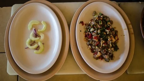 Mexican Tostada Stock Footage 85402155