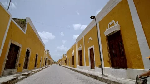 Mexican Town Streets Video stock 139019189