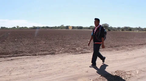 Mexican Walking Stock Footage 38351511