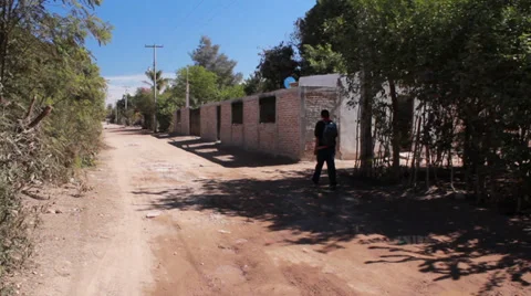 Mexican Walking Stock Footage 38352723