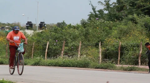 Mexican Walking Stock Footage 38352856