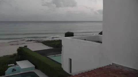 MEXICO-012 BEACH PANORAMA Stock Footage 10607354