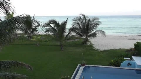 MEXICO-016 BEACH PANORAMA Stock Footage 10607386