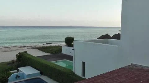 MEXICO-018 BEACH PANORAMA Stock Footage 10607391