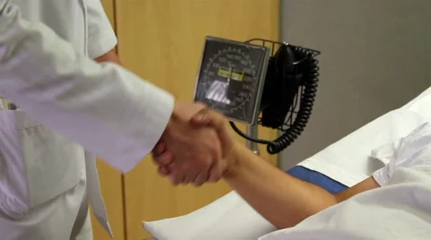 Mexico, 2014: CLOSE UP-HANDHELD SHOT. Doctor begin an arterial pressure check. Stock Footage 44978905