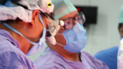 Mexico, 2014: CLOSE UP. Surgeons during operation Stock Footage 45020552