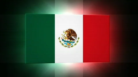 Mexico 3d Flag Stock Footage 867095